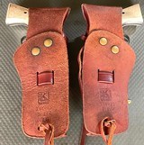 RUGER=COWBOY ACTION=MATCHING PAIR,CONSECUTIVE SERIAL'S=LEATHER=AMMUNITION=GEORGOUS - 6 of 13