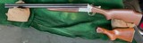 SAVAGE-24DL (Deluxe)=22 Mag. over 20 Gauge = SATIN CHROME with Hunting Scene Wood excellent = Two stocks, one for Youth - 4 of 11