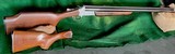 SAVAGE-24DL (Deluxe)=22 Mag. over 20 Gauge = SATIN CHROME with Hunting Scene Wood excellent = Two stocks, one for Youth - 3 of 11