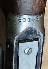 MODEL 1894/94 = SADDLE RING CARBINE = MADE 1918 = 30 WCF = NEW YORK STATE TROOPER = All Original = LADDER REAR SIGHT - 3 of 15