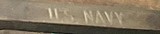 SMITH & WESSON=VICTORY 5 inch barrel =U.S.NAVY=USS SARATOGA=1943=ORIGINAL GRIPS # To The Gun=ENGRAVED LOGO - 9 of 15