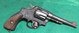 SMITH & WESSON=VICTORY 5 inch barrel =U.S.NAVY=USS SARATOGA=1943=ORIGINAL GRIPS # To The Gun=ENGRAVED LOGO - 8 of 15