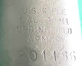 M 1 GARAND = SPRINGFIELD = Certified = Pre War, Made Feb 1941 = 3 war gun = Wood is high Good condition - 2 of 15