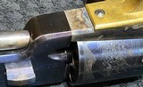 DRAGOON=1847 Percussion Revolver = Uberti Reproduction = Engraved 6 Round Cylinder = Case Color / Hardened Receiver = Brass Furniture - 14 of 15