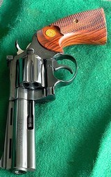 COLT=POLICE=TROOPER=DIAMOND BACK=<Mini Python = 4 INCH
= BLUE = Gifted gun = New Old Stock Condition = Priced for Quick Sale = - 6 of 9
