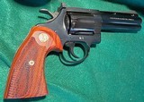 COLT=POLICE=TROOPER=DIAMOND BACK=<Mini Python = 4 INCH
= BLUE = Gifted gun = New Old Stock Condition = Priced for Quick Sale = - 4 of 9