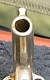 SMITH & WESSON = COLLECTORS PIECE = TOP BREAK = LEMON SQUEEZER= PROTOTYPE = NICKEL = .32 CALIBER - 7 of 8