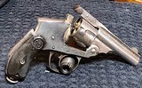 SMITH & WESSON = COLLECTORS PIECE = TOP BREAK = LEMON SQUEEZER= PROTOTYPE = NICKEL = .32 CALIBER - 1 of 8