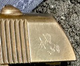 HAMMERLESS = .32 ACP = MADE 1920 = Factory Grips = All original = A shooter = Patina Blue / Grey = Bore at 85% bright , deep rifling == - 4 of 16