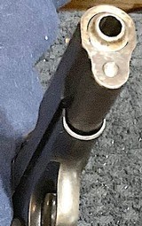 HAMMERLESS = .32 ACP = MADE 1920 = Factory Grips = All original = A shooter = Patina Blue / Grey = Bore at 85% bright , deep rifling == - 16 of 16