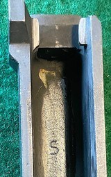 IBM = Special Issue = M1 .30 CALIBER CARBINE = Receiver by AUTO ORDINANCE = Custom Barrel = USMC Stock = Most parts by IBM = Mechanically sound - 16 of 20