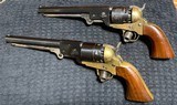 FREE SHIPPING = NO PAPER WORK = TWO COLT REPLICA = BLACK POWDER REVOLVERS = One NAVY , One Army - 10 of 10