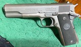 BRAZILIAN COLT CONTRACT = 1911 .45 ACP = Made 1919 / 1961 = COLT FRAME & SLIDE - 1 of 16