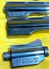 DAN WESSON Revolver , Complete , Cased , Four (4) Barrels = Tools = Eight (8) Sights = Two (2) Grips = C & R eligibility = - 6 of 20