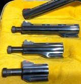 DAN WESSON Revolver , Complete , Cased , Four (4) Barrels = Tools = Eight (8) Sights = Two (2) Grips = C & R eligibility = - 3 of 20