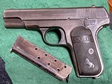 COLT=1903=HAMMERLESS=.32 ACP = NEW YORK POLICE DEPT = NYPD=Collector Piece = 1920's issue = Hack Bureau - 4 of 7