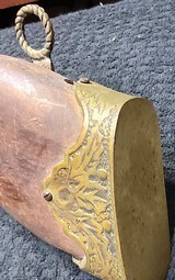 PIRATE = WALL HANGING BLUNDERBUSS REPLICA = Made 1880in ENGLAND = SOLID BRASS FLUTED BARREL and FURNITURE - 8 of 12