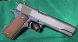 REMINGTON RAND = WW 2 ISSUE = MADE 1944 = TWO TONE PARKERIZED = High Excellent Condition = .45 ACP - 2 of 12