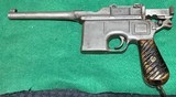 PRE WAR Broom Handle = 9MM = A TRUE BRING BACK = A Real Looker = Bore pristine = Grips solid & original = Well Proofed = - 11 of 18