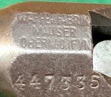 PRE WAR or WW 1 = BROOM HANDLE = 7.63 = FOUR (4) Inch Barrel = A true bring back = Not Chinese = The real deal - 12 of 14