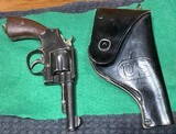 SMITH & WESSON = VICTORY = GUARD GUN = U.S. NAVY = PEARL HARBOR T.H. = 38 SPL = U.S.N. Marked Holster, 1963 issue = Engraved - 1 of 19