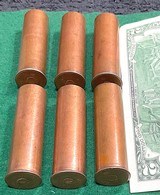 12 GAUGE = RUSSIAN = COPPER = SHOT SHELLS = LOADED = 000 triple Buck Shot = 2 3/4 = Scarce if not Rare - 1 of 5