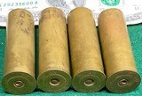 BRASS = 12 GAUGE SHELLS = EMPTY = True age unknown = Used in U.S. Military in the World wars == Free shipping - 1 of 4