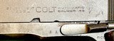 Free Shipping == COLT=1911A1 N.M. = MICRO SIGHTING = TARGET TRIGGER = BORE PRISTINE = Mis-Matched Colt Grips = Governor Slide = - 5 of 17