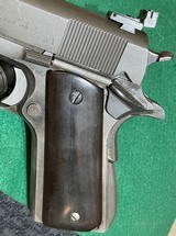 Free Shipping == COLT=1911A1 N.M. = MICRO SIGHTING = TARGET TRIGGER = BORE PRISTINE = Mis-Matched Colt Grips = Governor Slide = - 6 of 17
