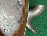 BRITISH MADE COAST GUARD MUZZLE LOADER = 1857 = With Swing Guard and Belt Hook == Civil War Era Confederate States - 8 of 10