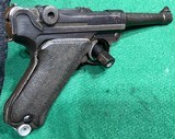 LUGER
=ERFURT = Two War Gun = 1918 dated early Imperial LUGER from the Royal Arsenal at ERFURT late in the WAR - 2 of 19