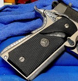 COLT ACE = TRICKED out with
WILSON COMBAT JEWELED PARTS = AO Frame = NM barrel = AMBIDEXTROUS - 3 of 12