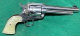 RUGER OLD MODEL = (LARGE FRAME) = VAQUERO Single Action Revolver in .45 Long Colt & .45 ACP = NICKEL