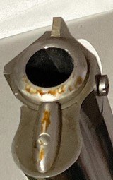 UBERTI = HENRY PATENT 1860 = LONG COLT .45 = STAINLESS STEEL BARREL = BRASS FRAME = ENGLISH WALNUT STOCK - 12 of 17