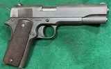 COLT = 1911 = Made 1918 = Arsenal refurbished = Shoots like a dream == - 3 of 11