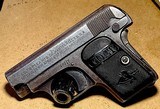 COLT=1908=VEST POCKET=.25 ACP=Mint original Hard Rubber Grips with Pony Logo , made 1911 - 2 of 8