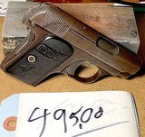 COLT=1908=VEST POCKET=.25 ACP=Mint original Hard Rubber Grips with Pony Logo , made 1911 - 1 of 8