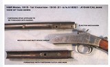 VINTAGE=1st VARIATION = HARRINGTON & RICHARDSON 410 Single Shot 410 = Model 1905 = Made 1916 + years - 9 of 15