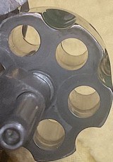 SMITH & WESSON = MODEL 27 (no dash) = Made 1957 = Blued = 6 inch = Factory grips = 