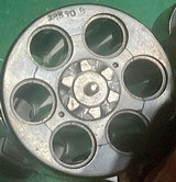 SMITH & WESSON = MODEL 27 (no dash) = Made 1957 = Blued = 6 inch = Factory grips = 