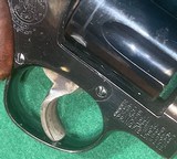 SMITH & WESSON = MODEL 27 (no dash) = Made 1957 = Blued = 6 inch = Factory grips = 