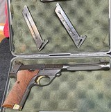 HIGH STANDARD = SUPER-MATIC = TROPHY = ML Series = Made 1977 = Right Hand = 7.5 Fluted Barrel - 1 of 9