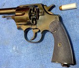 1909 COLT .45 NEW SERVICE ARMY SPECIAL = Mechanically perfect = Numbers Match = Made 1915 - 11 of 14