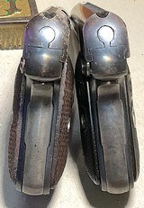 PAIR of COLT vest pocket 1908 HAMMERLESS = 1919 & 1929 Vintage = .25 acp Calibre = blue = Different Grip style - 8 of 9