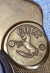 COLT = NEW ARMY / NAVY / COMMERCIAL = 1892/94 = .38 DA, = CLOSE TO PERFECT = MADE 1902 - 8 of 17