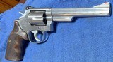 Smith & Wesson = Model 66-1 = Stainless = Made 1977 = Lightly fired = Factory Grips = Box , not paprers - 11 of 12