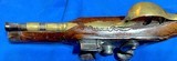 36- BORE FLINTLOCK GENTLEMAN'S PISTOL by I.C. KUCHENREITER - Yellow Gold Mounted Knight insert - 11 of 11