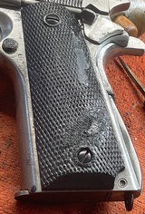 ITHACA 1911A1 = THREE (3) War Gun = NAKED FINISH = Mechanically perfect = ORIGINAL PARTS= well oiled for pictures - 5 of 19