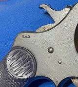 COLT NEW SERVICE 1909 = .45 LONG COLT = ARMY ISSUE = 4 WAR GUN = TUNNEL RAT = ORIGINAL ARSENAL REWORK - 4 of 16