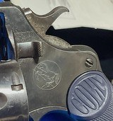 COLT NEW SERVICE 1909 = .45 LONG COLT = ARMY ISSUE = 4 WAR GUN = TUNNEL RAT = ORIGINAL ARSENAL REWORK - 12 of 16